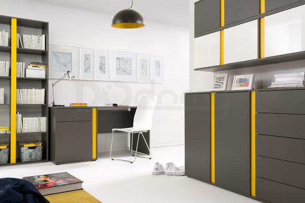 Книжкова шафа BRW GRAPHIC S343 REG/86-SZW, фото 4