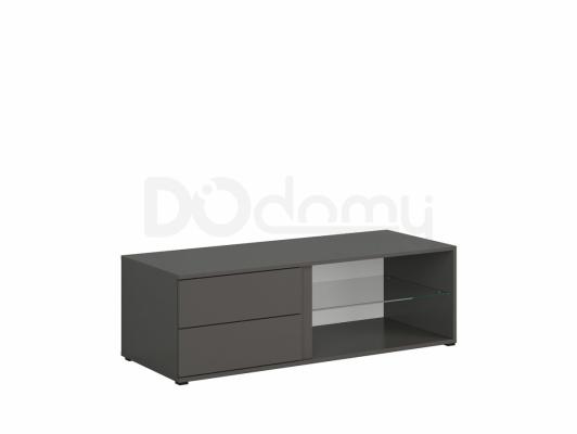 Тумба под телевизор BRW GRAPHIC S343 RTV2S/120/C-SZW Серый вольфрам, фото 3