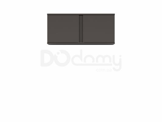 Шафа навісна BRW GRAPHIC S343 SFW2D/86/38/C-SZW Сірий вольфрам, фото 2