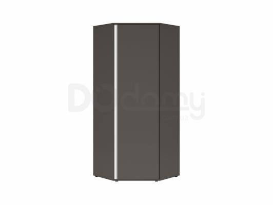Шкаф BRW GRAPHIC S343 SZFN1D/C-SZW Серый вольфрам, фото 1