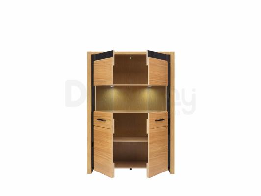 Книжный шкаф BRW AROSA REG2W, фото 2