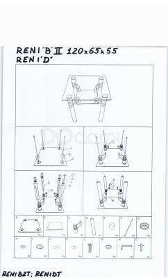 Стіл SIGNAL RENI B II 120х65, фото 2