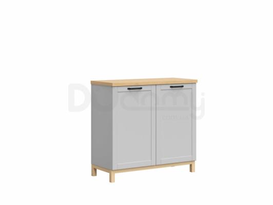 Комод BRW HAGA KOM2D Белый канадский / Польский дуб, фото 3