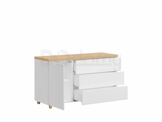 Комод BRW MODAI KOM1D3S/B, фото 2