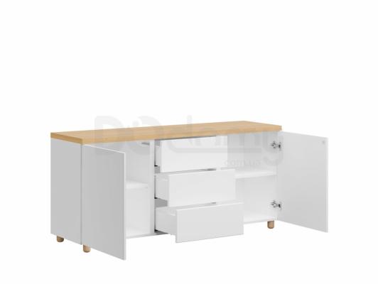 Комод BRW MODAI KOM2D3S/B, фото 2