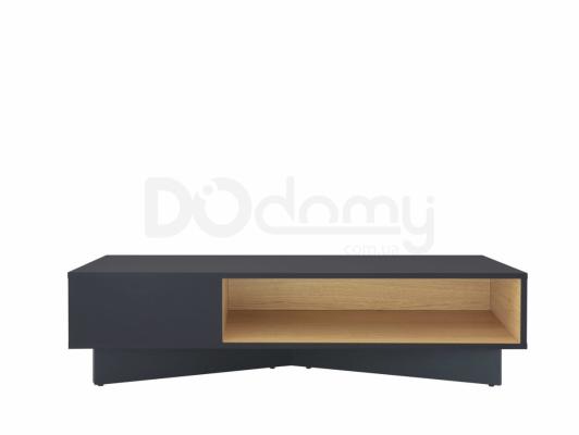 Журнальний стіл BRW MODAI LAW/3/12 чорний/дуб польский, фото 1