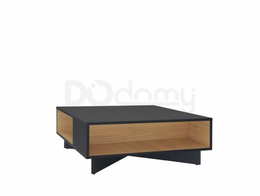 Журнальный столик BRW MODAI LAW/3/8 Черный/Дуб польский, фото 2