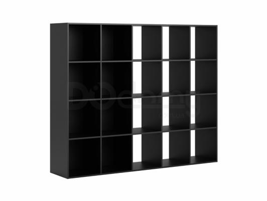 Книжкова шафа BRW MODAI REG/160/200 чорний, фото 2