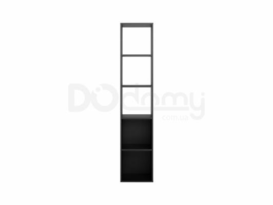 Книжный шкаф BRW MODAI REG/40/200 Черный, фото 1