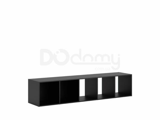 Книжный шкаф BRW MODAI REG/40/200 Черный, фото 2