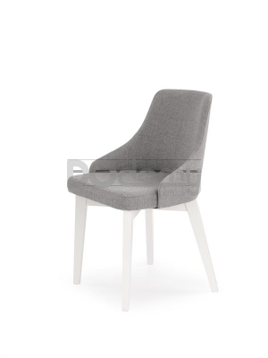 Стілець HALMAR Toledo Білий / Сірий INARI 91, фото 1