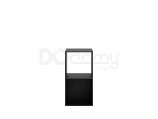 Книжная полка BRW MODAI REG/40/80 Черный, фото 1