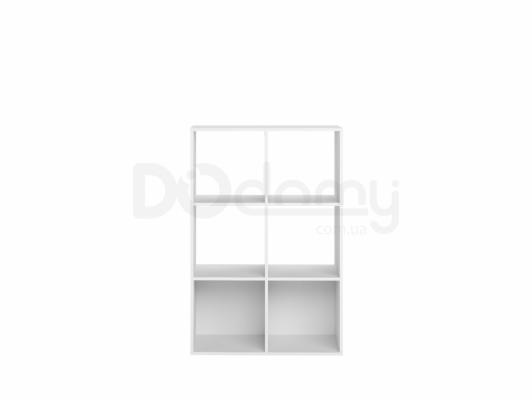 Книжкова полиця BRW MODAI REG/80/120 білий, фото 1