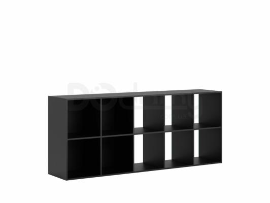 Книжная полка BRW MODAI REG/80/200 Черный, фото 2