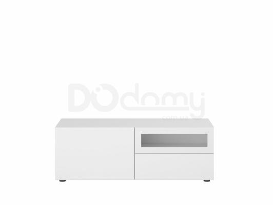 Тумба під телевізор BRW MODAI RTV1D1W/4/12 білий, фото 1