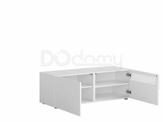 Тумба під телевізор BRW MODAI RTV1D1W/4/12 білий, фото 2