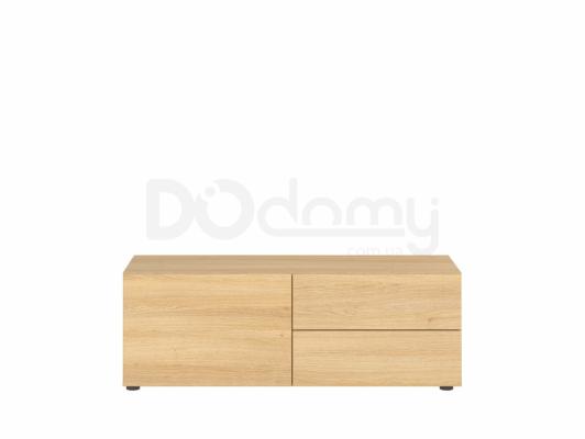 Тумба під телевізор BRW MODAI RTV1D2S/4/12 білий, фото 1