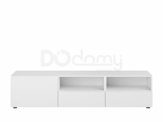 Тумба під телевізор BRW MODAI RTV1D2S/4/18 білий, фото 1