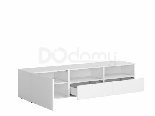 Тумба під телевізор BRW MODAI RTV1D2S/4/18 білий, фото 2
