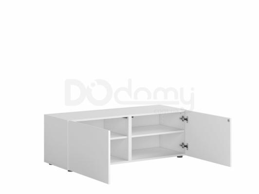 Тумба під телевізор BRW MODAI RTV2D/4/12 білий, фото 2