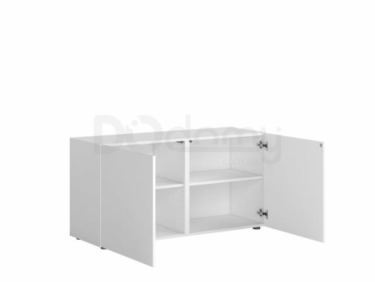 Тумба під телевізор BRW MODAI RTV2D/6/12 білий, фото 2