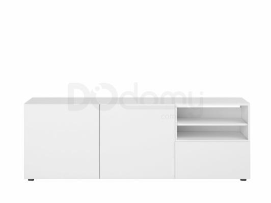 Тумба під телевізор BRW MODAI RTV2D1S/6/18 білий, фото 1