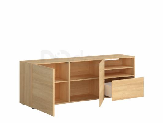 Тумба под телевизор BRW MODAI RTV2D1S/6/18 Дуб польский, фото 2