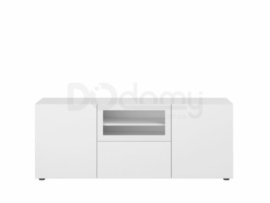 Тумба під телевізор BRW MODAI RTV2D1W/6/16 білий, фото 1