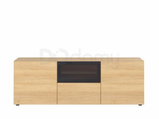 Тумба під телевізор BRW MODAI RTV2D1W/6/18 дуб польский, фото 1