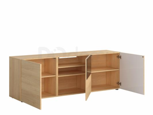 Тумба під телевізор BRW MODAI RTV2D1W/6/18 дуб польский, фото 2