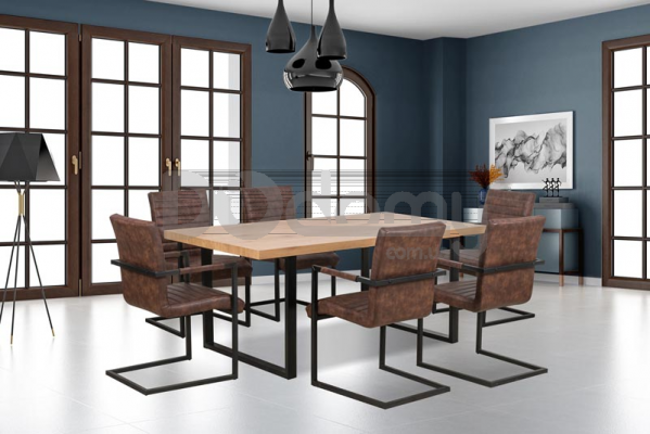 Стол HALMAR TORRES дуб золотой, фото 1