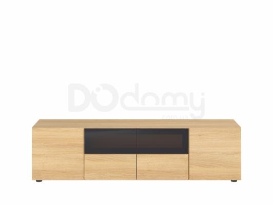 Тумба під телевізор BRW MODAI RTV2D2W/4/16 дуб польский, фото 1