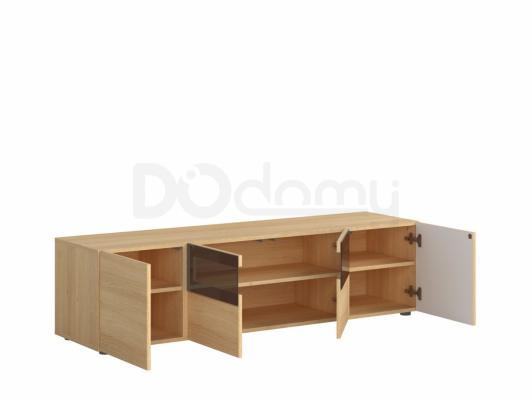 Тумба під телевізор BRW MODAI RTV2D2W/4/16 дуб польский, фото 2