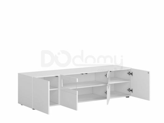 Тумба під телевізор BRW MODAI RTV2D2W/4/16 білий, фото 2