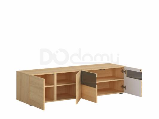 Тумба под телевизор BRW MODAI RTV2D2W/4/16_B Дуб польский, фото 2