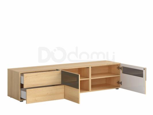 Тумба під телевізор BRW MODAI RTV2W2S/4/18 дуб польский, фото 2