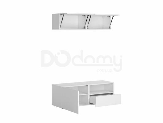 Комплект BRW під телевізор MODAI TV/120/40 білий, фото 2