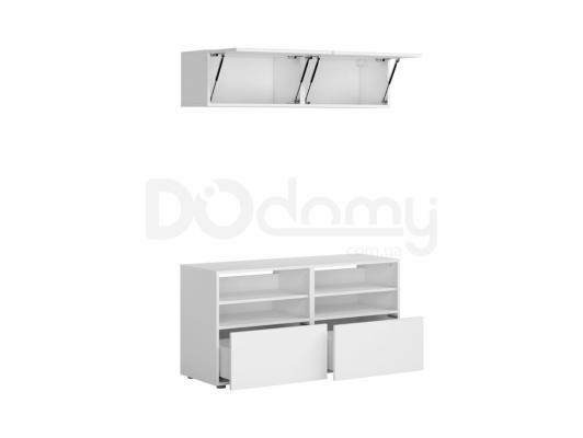 Комплект BRW под телевизор MODAI TV/120/60 Белый, фото 2