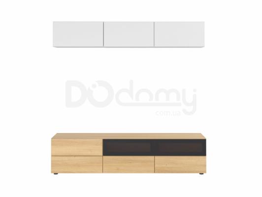 Комплект для телевизора BRW MODAI TV/180/40W Белый/Дуб польский, фото 1