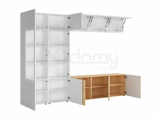 Комплект для телевізора BRW MODAI TV/300/60W білий/дуб польский, фото 2