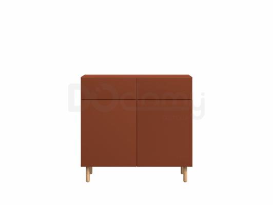 Комод BRW MOKO KOM2D2S/10/10 Бордо, фото 1