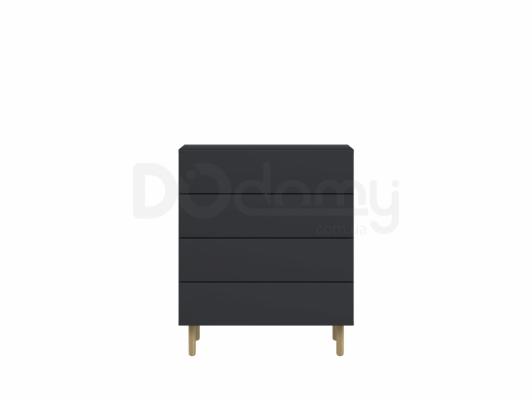 Комод BRW MOKO KOM4S/10/8 Черный, фото 1