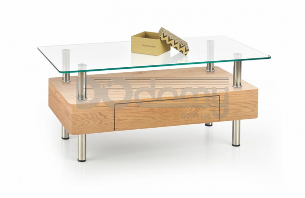 Журнальный стол HALMAR MARGOT Дуб золотой, фото 1