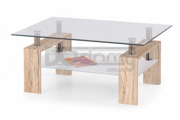 Журнальный стол HALMAR DIANA MAX дуб сан-ремо, фото 1