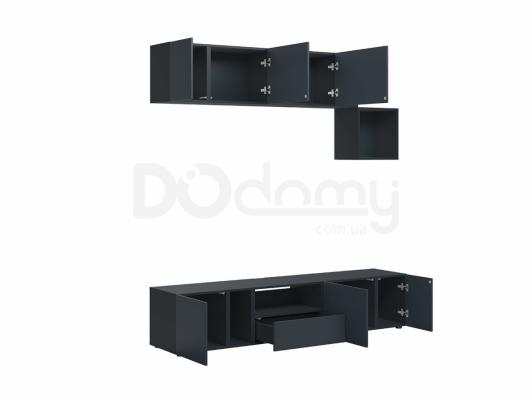 Комплект для телевізора BRW MOKO MOKO_4 чорний, фото 2