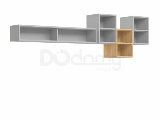 Комплект BRW шкафчиков MOKO MOKO_7 Серый конго/Дуб польский, фото 2