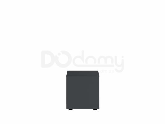 Тумба под телевизор BRW MOKO RTV1D/4/4 Черный, фото 1