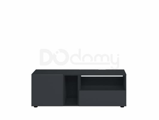 Тумба под телевизор BRW MOKO RTV1D1S/4/12 Черный, фото 1