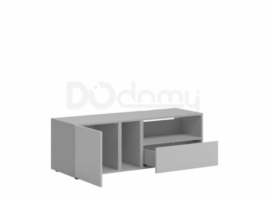 Тумба под телевизор BRW MOKO RTV1D1S/4/12 Серый, фото 2