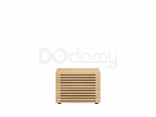 Тумба под телевизор BRW MOKO RTV1DSC/4/6 Серый конго/Дуб польский, фото 1